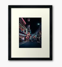 Tokyo at Night (Ueno2) Gerahmtes Wandbild