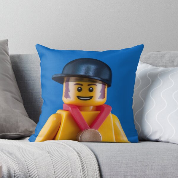 Bradley Wiggins Portrait Throw Pillow
