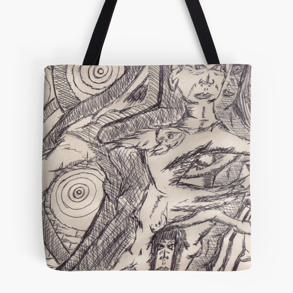 Item preview, All Over Print Tote Bag designed and sold by wormink.
