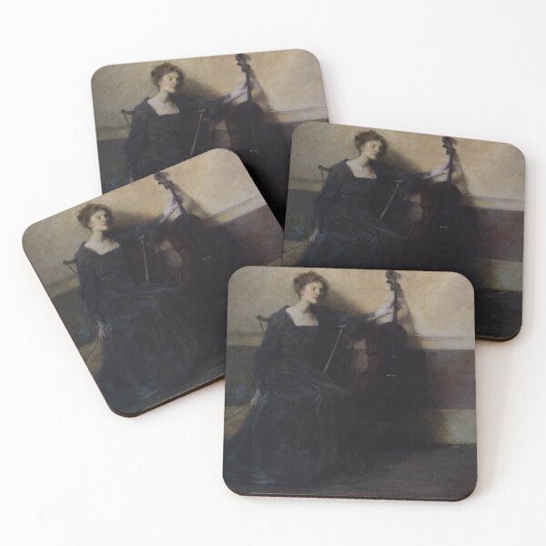 Item preview, Thomas Wilmer Dewing - A Musician designed and sold by ArtExpression.