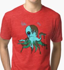 Oil Spill Victim Blue Tri-blend T-Shirt