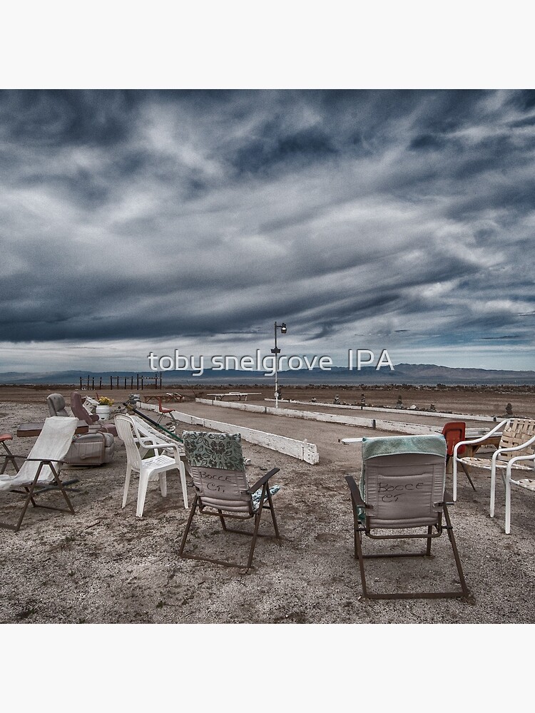 Salton Sea Series: Lounging at the shuffleboard site by tobysnelgrove