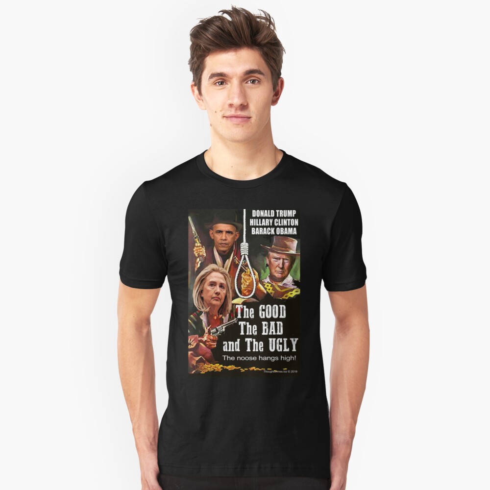 A Political Western Slim Fit T-Shirt