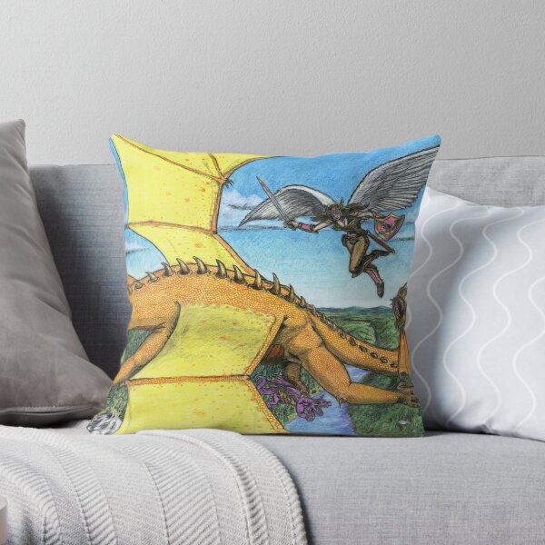 Guardian Throw Pillow