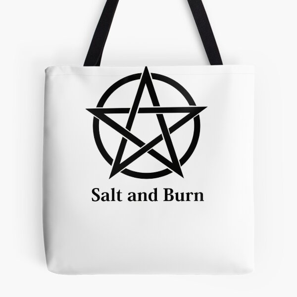 Item preview, salt and burn protection against evil spirits  designed and sold by Dallas ..