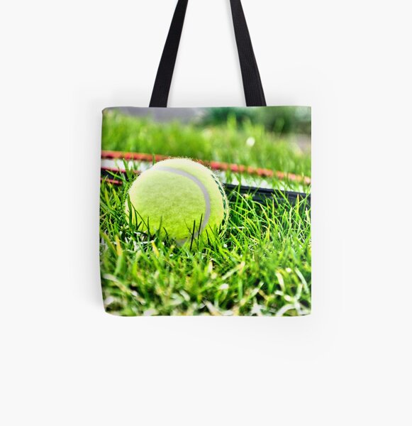 Tennis All Over Print Tote Bag