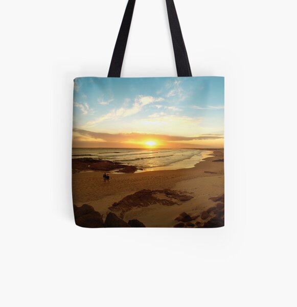 Stockton Beach. All Over Print Tote Bag