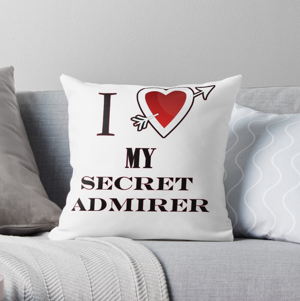 I love my secret admirer valentines day tee  Greeting Card for