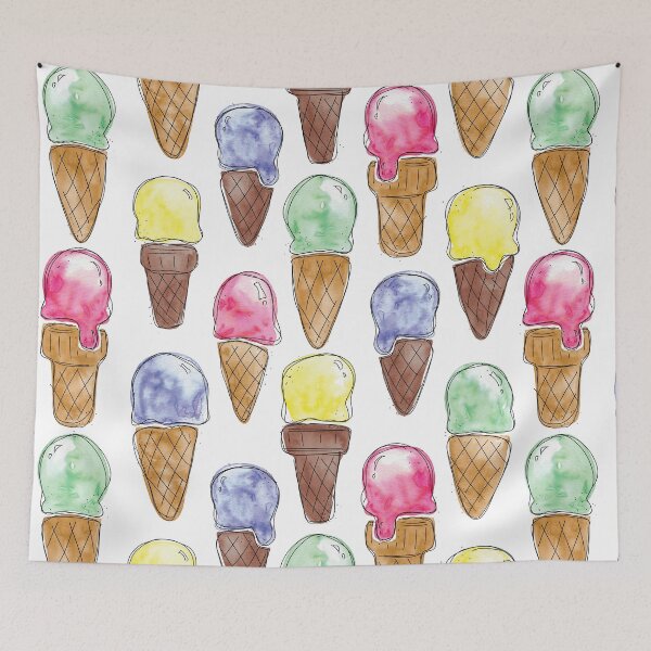 Item preview, Watercolour Ice Creams | Original Palette designed and sold by RebeccaFlaherty.