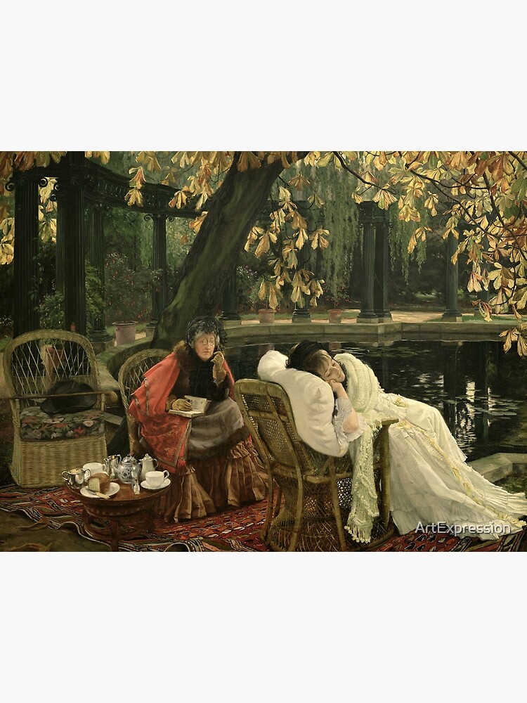 James Tissot A Convalescent Poster