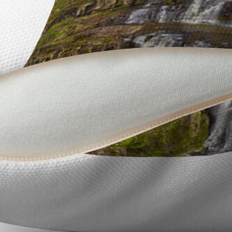 Alternate view of Ebor Falls Lookout Throw Pillow