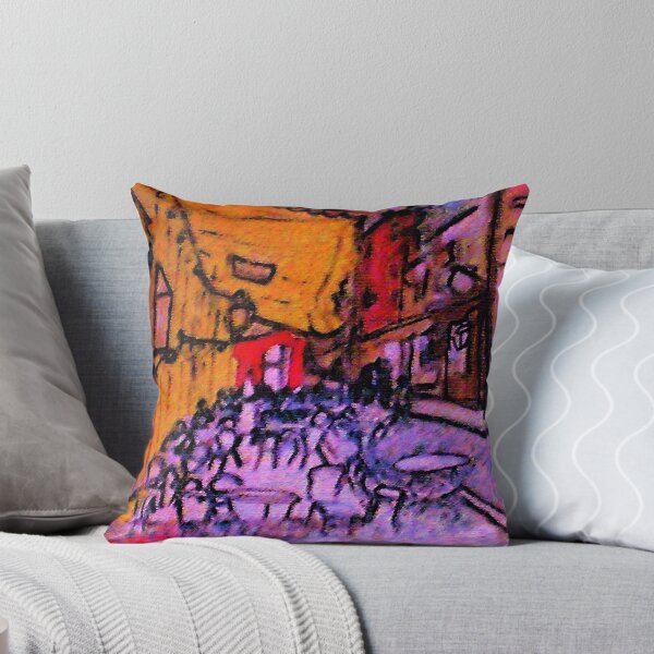 Item preview, Van Goghs, Cafe, my version, watercolor designed and sold by Anna  Lewis, blind artist.