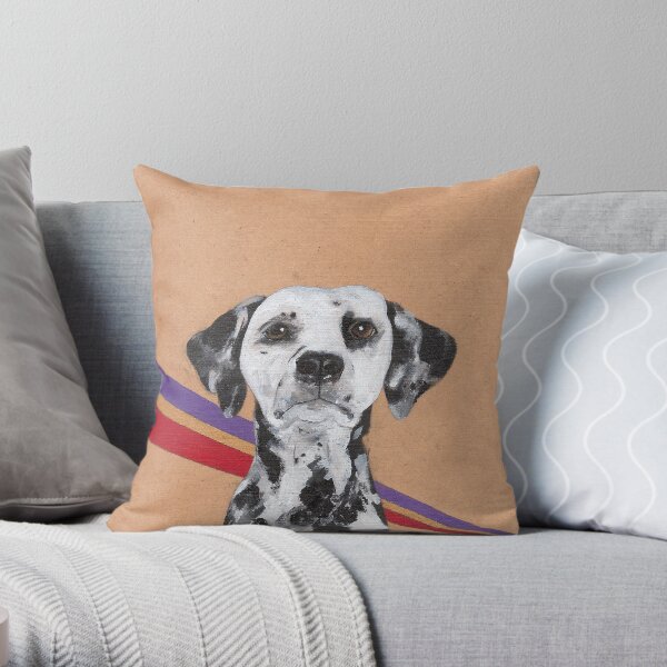 Dalmatian Throw Pillow