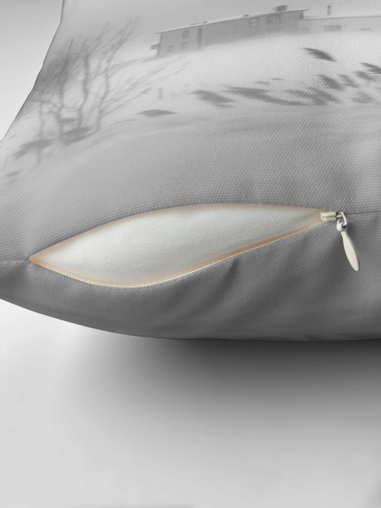 Thumbnail 2 of 4, Pillow, Snowed In ? designed and sold by Elfriede Fulda.