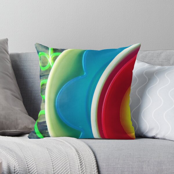 137/365 shape and colour Throw Pillow