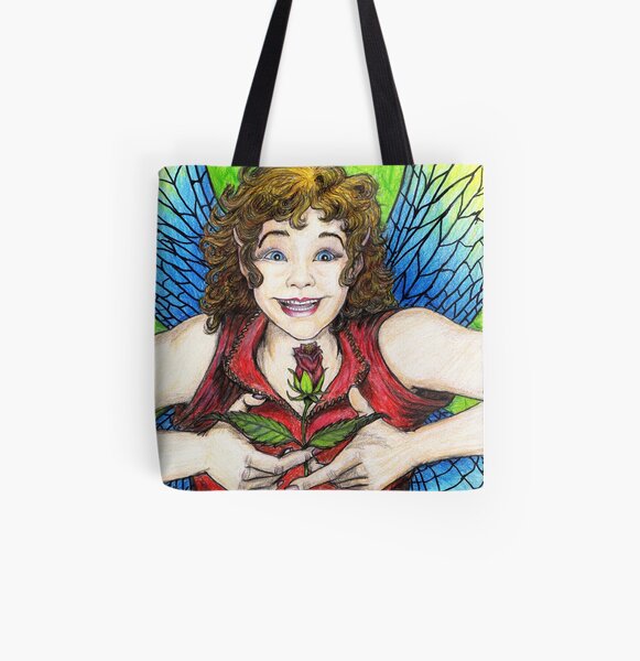 Rose Fairy All Over Print Tote Bag