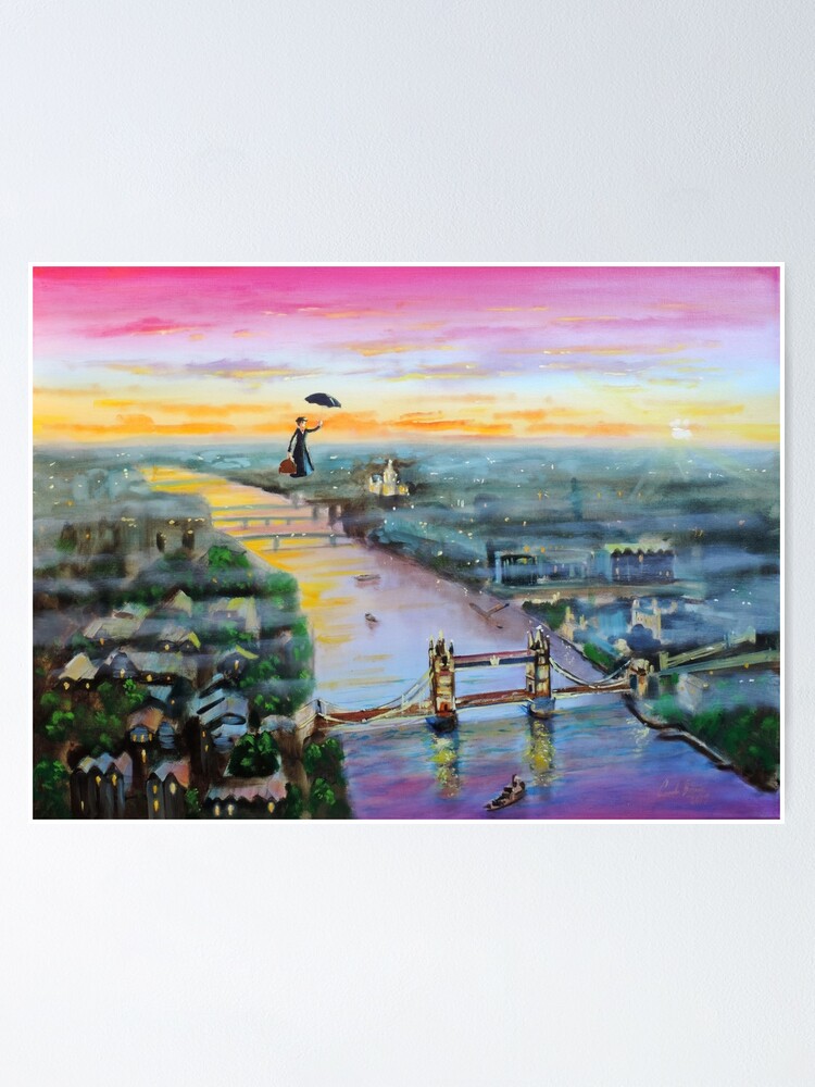 Alternate view of Mary Poppins London Up to the highest height Poster