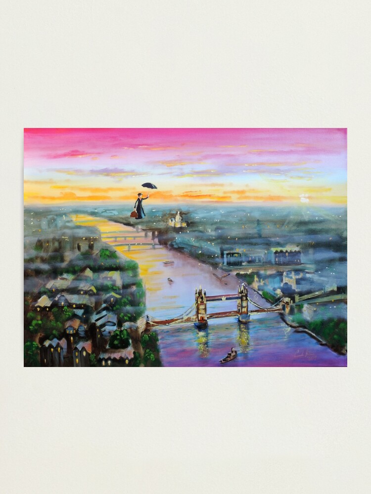 Alternate view of Mary Poppins London Up to the highest height Photographic Print