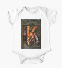 Steampunk - Alphabet - K is for Killer Robots One Piece - Short Sleeve