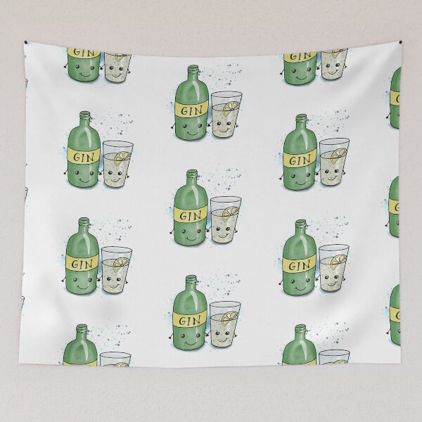 Item preview, Gin and Tonic Cuties designed and sold by Theodora Gould.