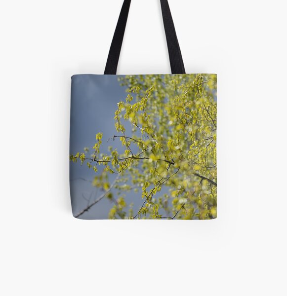 Spring cottonwood All Over Print Tote Bag