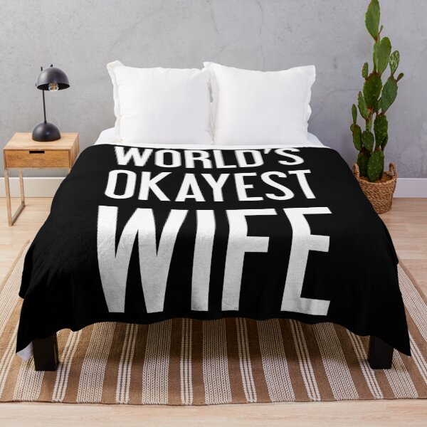 Item preview, World's Okayest Wife designed and sold by MyArt23.