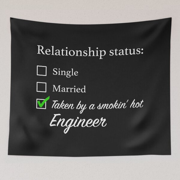 Item preview, Relationship Status Engineer designed and sold by overflowhidden.