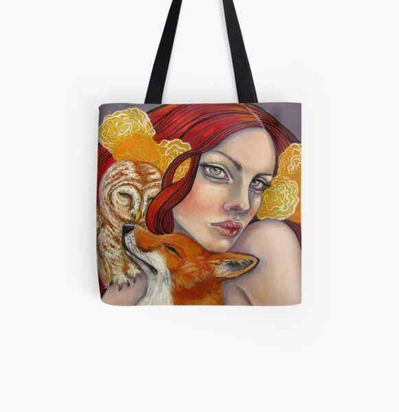 Shelter from the Storm All Over Print Tote Bag