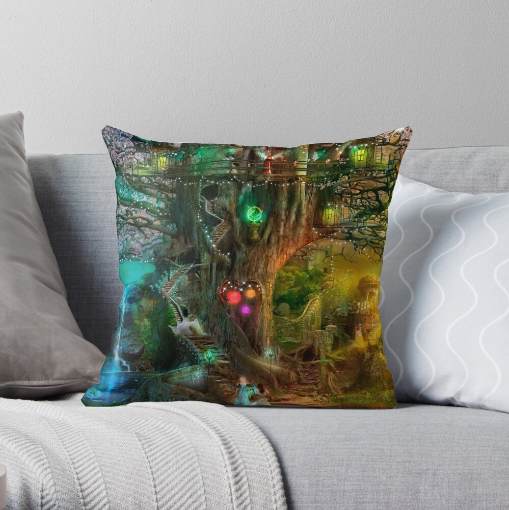 Item preview, Throw Pillow designed and sold by Foxfires.