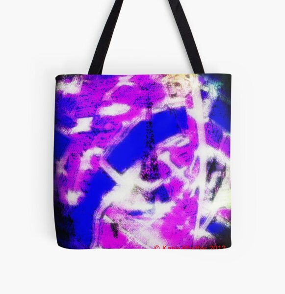 Still Lost in Paris Emotional Map All Over Print Tote Bag