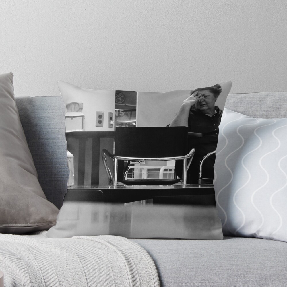 Item preview, Throw Pillow designed and sold by nevermindcamera.