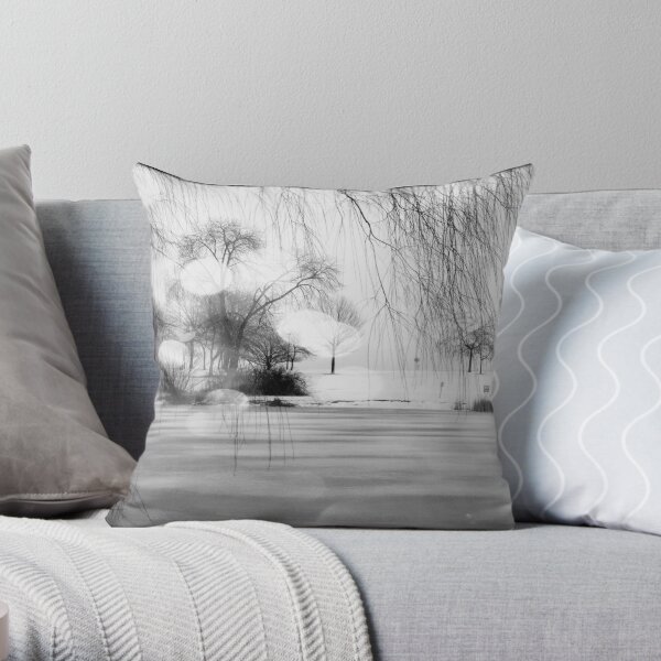 Lake Michigan © Throw Pillow