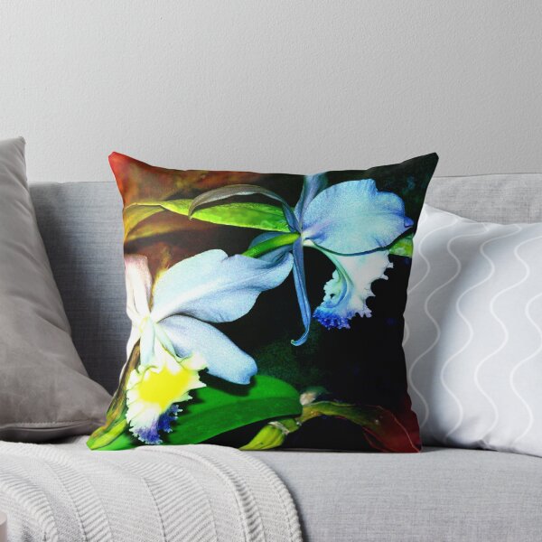 Item preview, Pond orchids in a splay of color designed and sold by B. Randi Bailey.