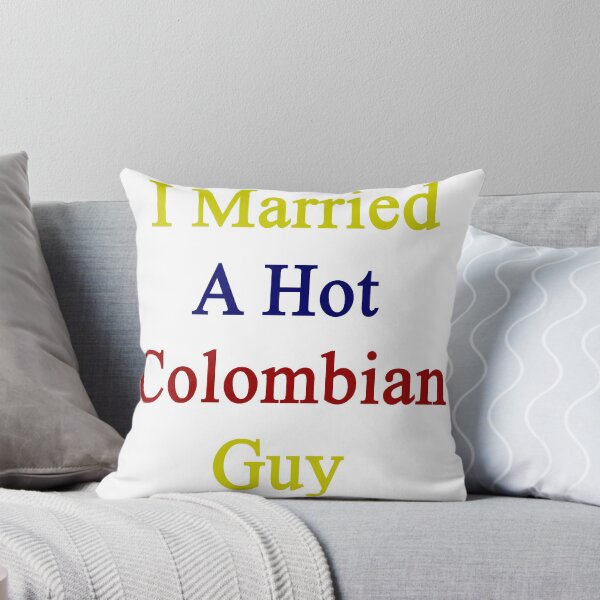 Item preview, I Married A Hot Colombian Guy designed and sold by supernova23.