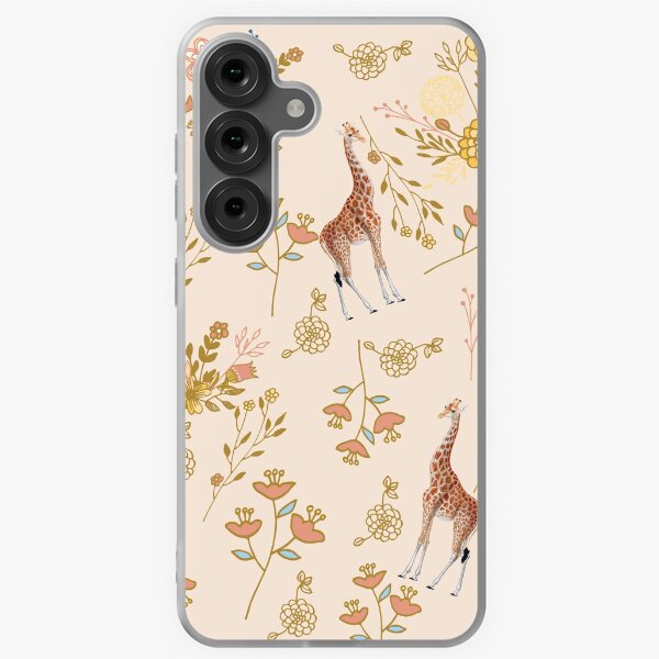 Item preview, Giraffes and Flowers Pattern designed and sold by Greenbaby.