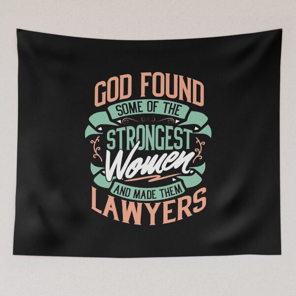 Item preview, Strong Woman Lawyers Profession Gift Idea designed and sold by haselshirt.