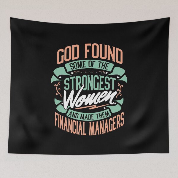 Item preview, Strong Woman Financial Managers Profession Gift Idea designed and sold by haselshirt.