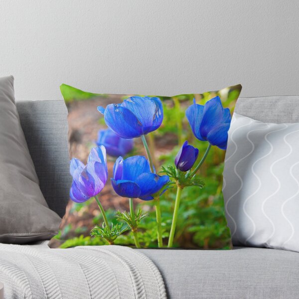 Aperçu de l'œuvre Blue poppies créée et vendue par Benjamin Gelman.