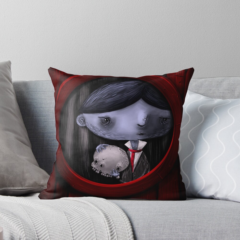 Item preview, Throw Pillow designed and sold by mikebombon.