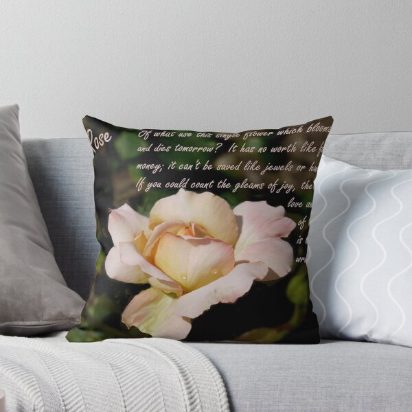 Item preview, Peach Rose With Poem designed and sold by webster7.