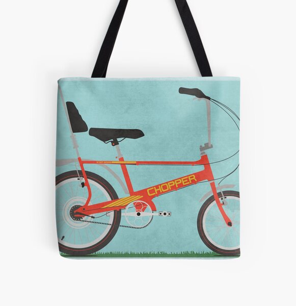 Chopper Bike Retro Cycling Cycle Bike Old School Unofficial Cotton Tote Bag Shopper