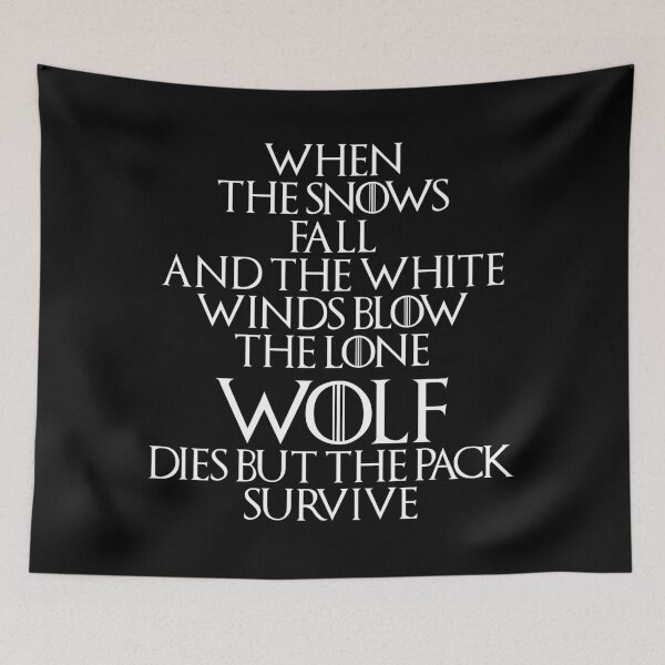 Item preview, Lone Wolf Got Finale Season 2019 designed and sold by happygSHOP.