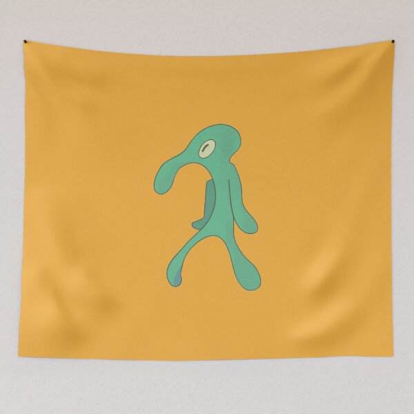 Item preview, Bold And Brash Squidward Painting designed and sold by Mita Hego.