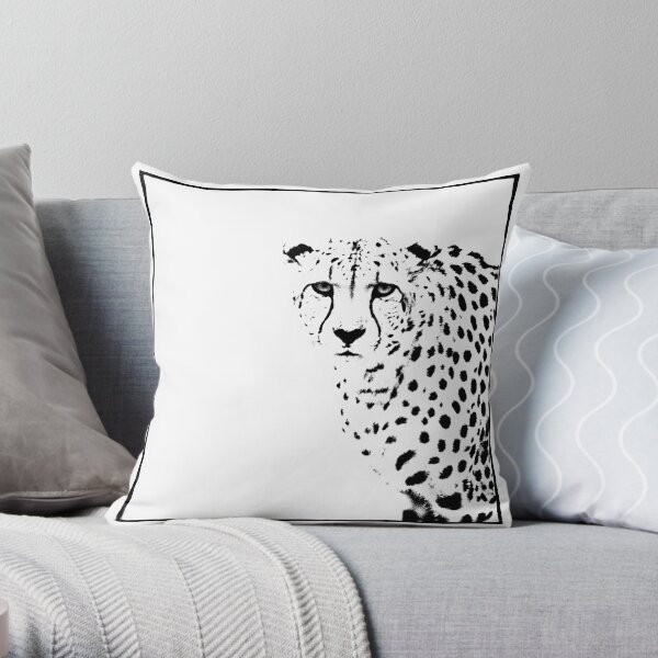 Cheetah Throw Pillow