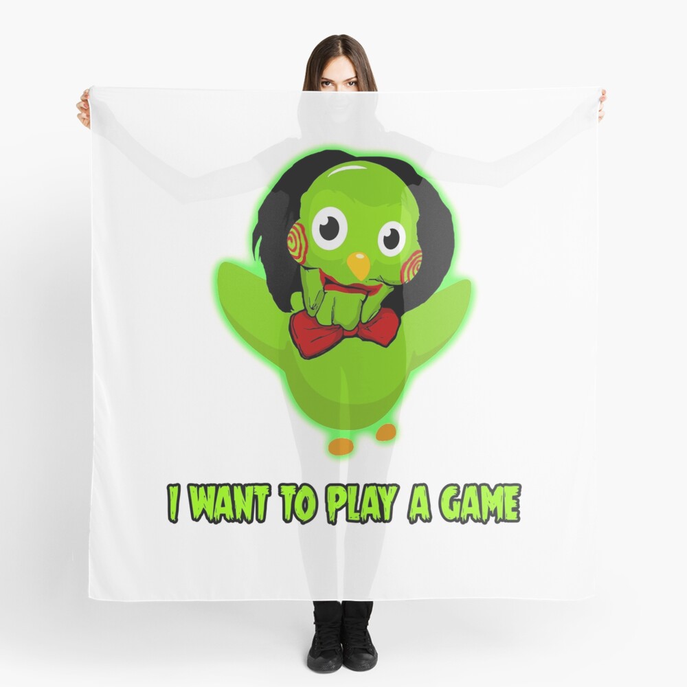 Evil Duolingo Owl Meme Scarf By Barnyardy Redbubble