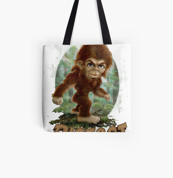 Bigfoot Cool Story Bro Hide And Seek Champion Womens Tote Bags Canvas Shoulder Bag Casual Handbags