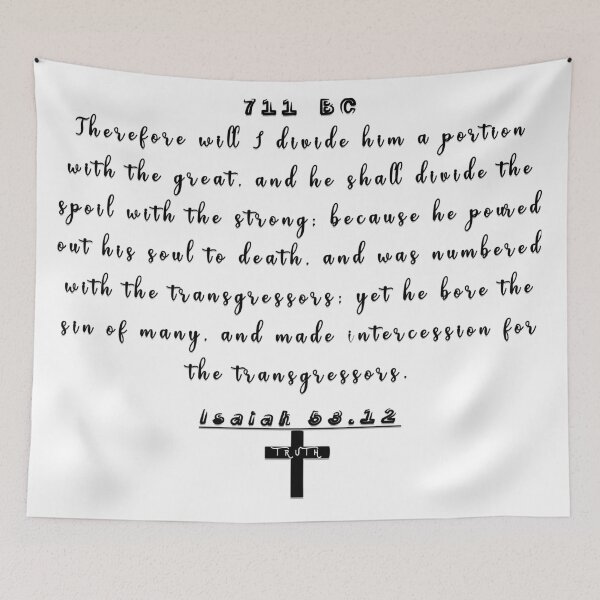 Item preview, Prophecy - He bore the sin of many  designed and sold by Espied.