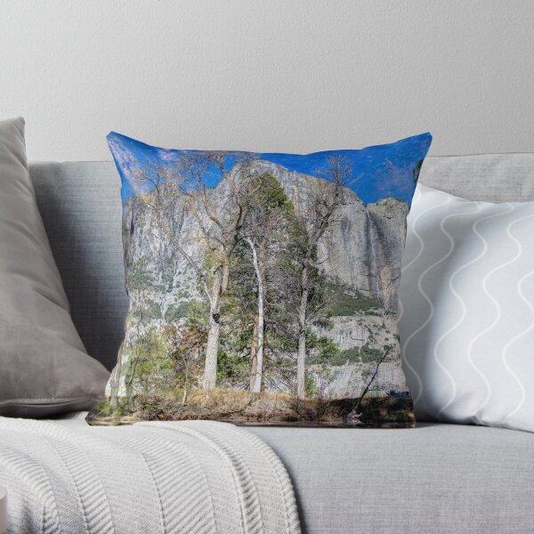 Yosemite Reflection Throw Pillow