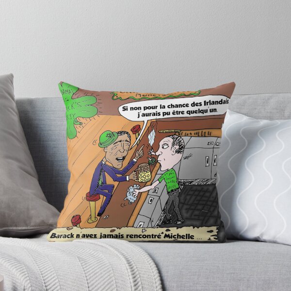 Item preview, Caricatura Obama Saint Patrick Chance Irlandais designed and sold by Binary-Options.