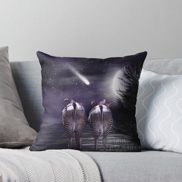 Item preview, Beneath A Zebra Moon designed and sold by Carol Cavalaris.